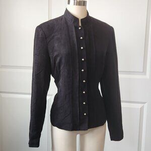 Covington Faux Suede Jacket Women Size 14